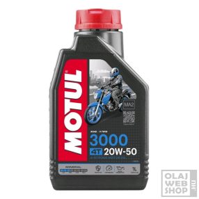 Motul 3000 4T 20W-50 ásványi motorkerékpár olaj 1L