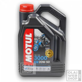 Motul 3000 4T 20W-50 ásványi motorkerékpár olaj 4L