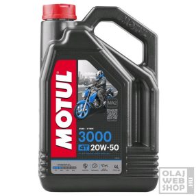 Motul 3000 4T 20W-50 ásványi motorkerékpár olaj 4L