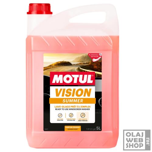 Motul VISION SUMMER nyári szélvédőmosó 5L