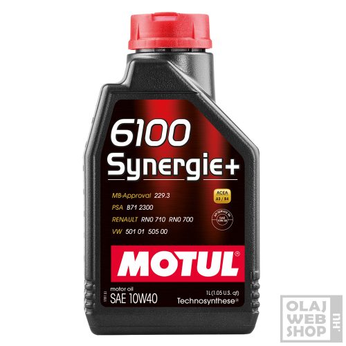 Motul 6100 Synergie+ 10W-40 motorolaj 1L