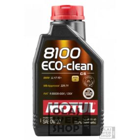 Motul 8100 ECO-clean 0W-20 motorolaj 1L