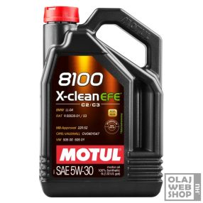 Motul 8100 X-clean EFE 5W-30 motorolaj 4L