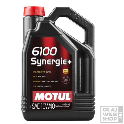 Motul 6100 Synergie+ 10W-40 motorolaj 4L