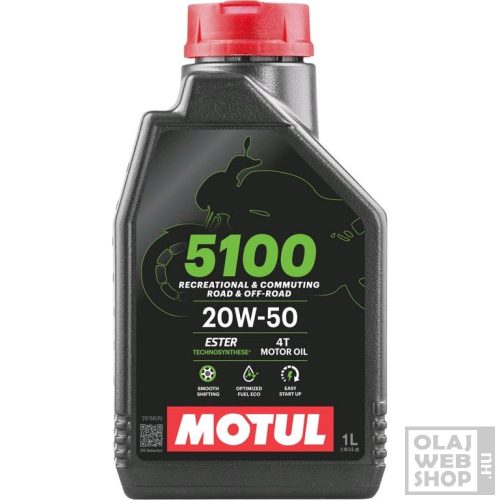 Motul 5100 4T 20W50 motorkerékpár olaj 1L