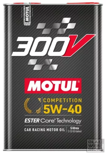 Motul 300V Competition 5W-40 versenymotorolaj 5L