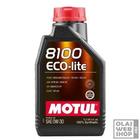 Motul 8100 ECO-Lite 0W-30 motorolaj 1L