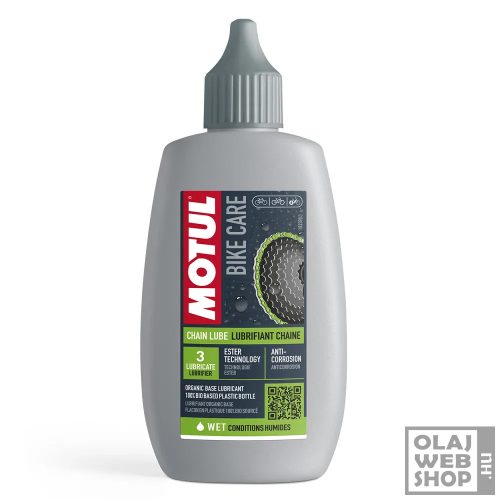 Motul Bike Care Chain Lube Wet lánckenő olaj nedves időjáráshoz 100ml