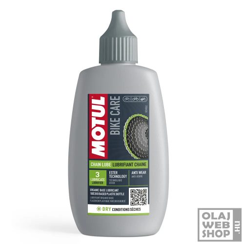 Motul Bike Care Chain Lube Dry lánckenő olaj száraz időjáráshoz 100ml