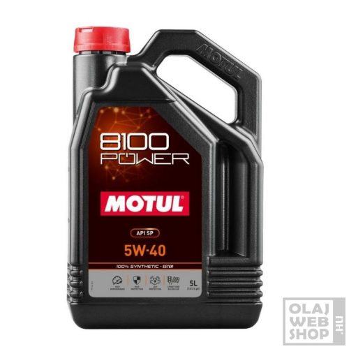 Motul 8100 Power 5W-40 motorolaj 5L