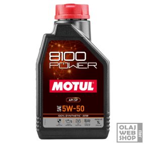 Motul 8100 Power 5W-50 motorolaj 1L