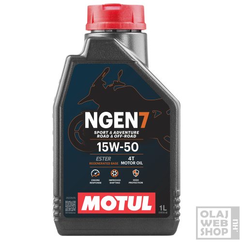 Motul NGen7 4T 15W-50 motorkerékpárolaj 1L