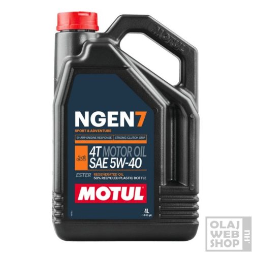 Motul NGen7 4T 5W-40 motorkerékpárolaj 4L