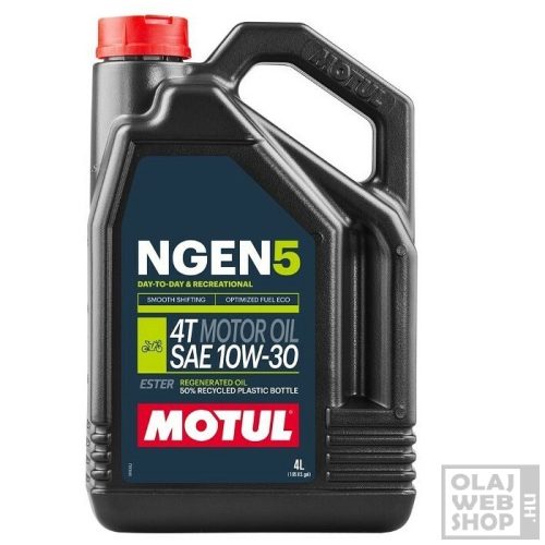 Motul NGen5 4T 10W-30 motorkerékpár olaj 4L