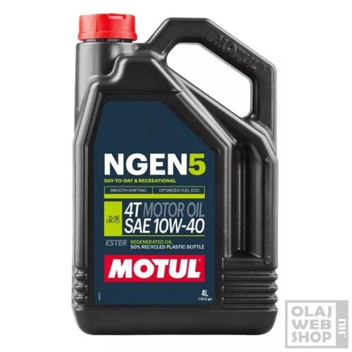 Motul NGen5 4T 10W-40 motorkerékpár olaj 4L