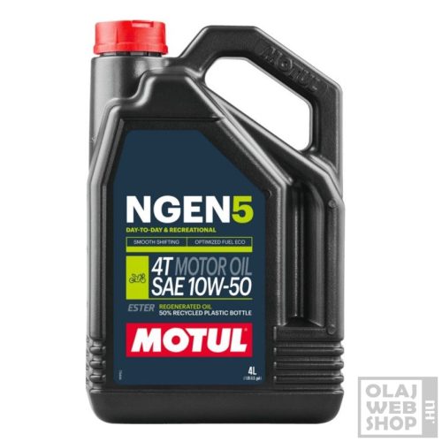 Motul NGen5 4T 10W-50 motorkerékpár olaj 4L