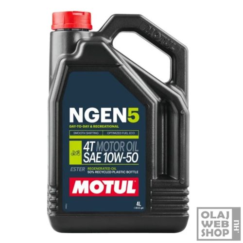 Motul NGen5 4T 10W-50 motorkerékpár olaj 4L