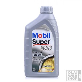 Mobil Super 3000 Formula F 0W-30 motorolaj 1L