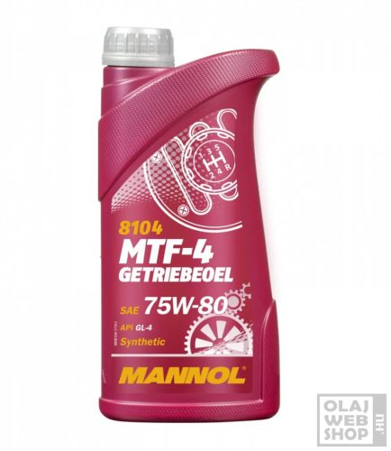 Mannol 8104 MTF-4 GETRIEBEOEL 75W-80 GL4 hajtóműolaj 1L