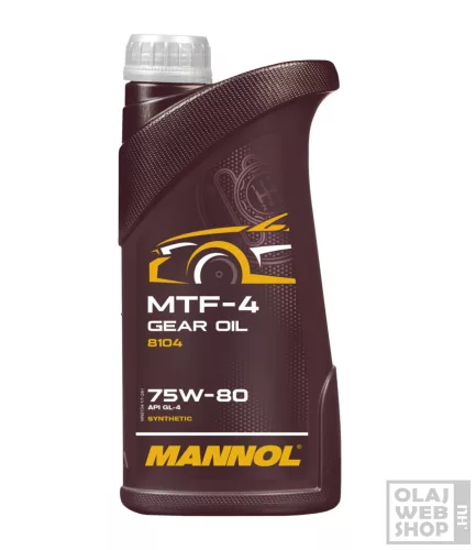 Mannol 8104 MTF-4 Getriebeoel 75W-80 GL-4 hajtóműolaj 1L