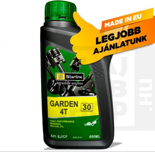 Starline GARDEN 4T SAE 30 kertigép olaj 600ml