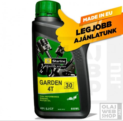 Starline GARDEN 4T SAE 30 kertigép olaj 600ml