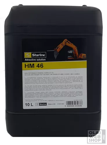 Starline HM 46 hidraulikaolaj 10L