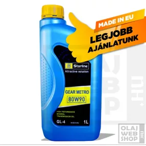Starline GEAR METRO 80W-90 GL-4 hajtóműolaj 1L