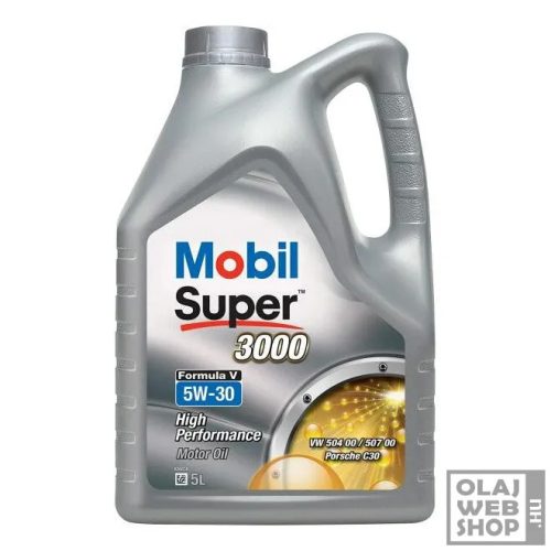 Mobil Super 3000 Formula V 5W-30 motorolaj 5L