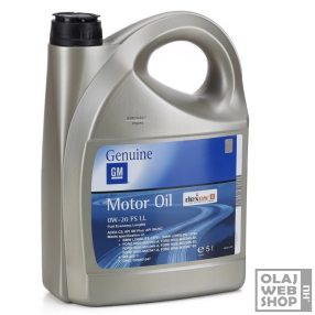 GM Opel FS LL dexosD 0W-20 motorolaj 5L