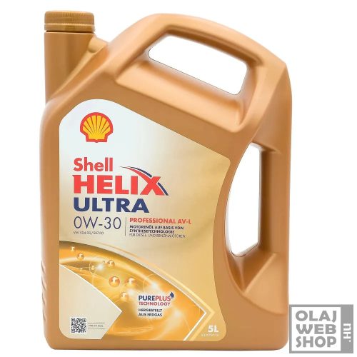 Shell Helix Ultra Professional AV-L VW 504/507 0W-30 motorolaj 5L