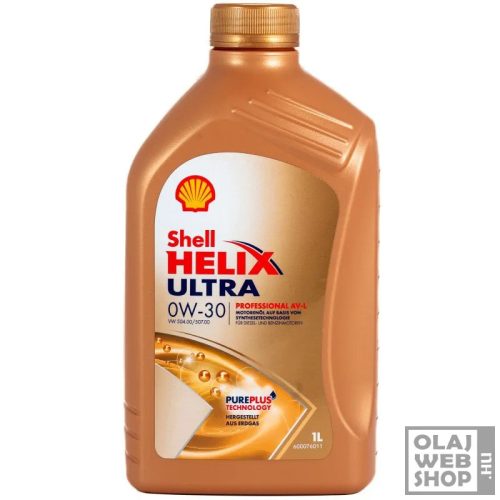 Shell Helix Ultra Professional AV-L VW 504/507 0W-30 motorolaj 1L