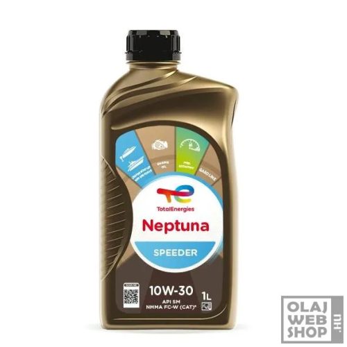 Total Neptuna Speeder 10W-30 négyütemű hajómotorolaj 1L