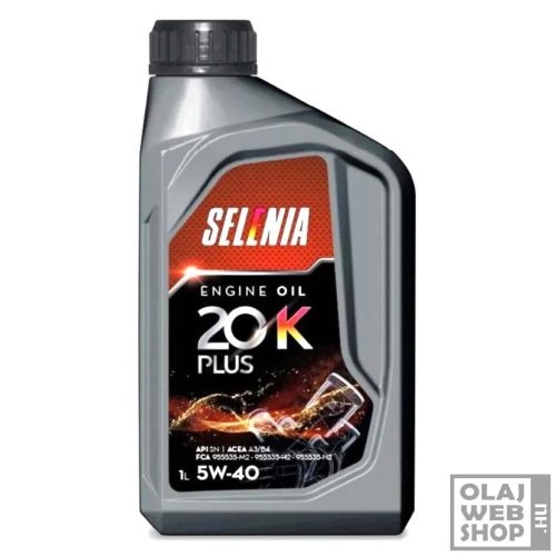 Selénia 20K Plus 5W-40 motorolaj 1L