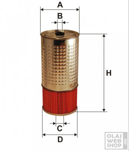 Filtron olajszűrő OC601