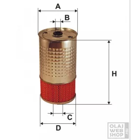 Filtron olajszűrő OC602