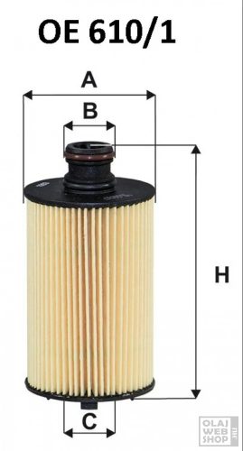 Filtron olajszűrő OE610/1