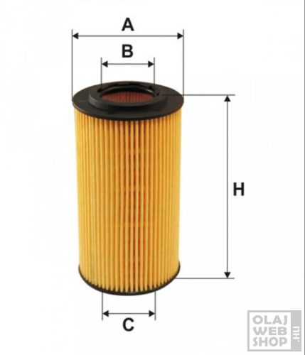 Filtron olajszűrő OE640/2
