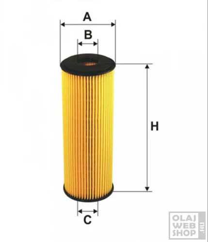 Filtron olajszűrő OE640/3