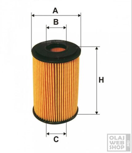 Filtron olajszűrő OE640/4