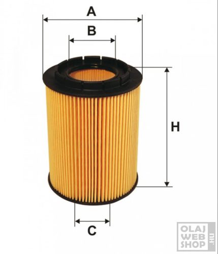 Filtron olajszűrő OE640