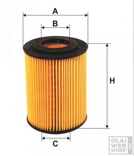Filtron olajszűrő OE648/4