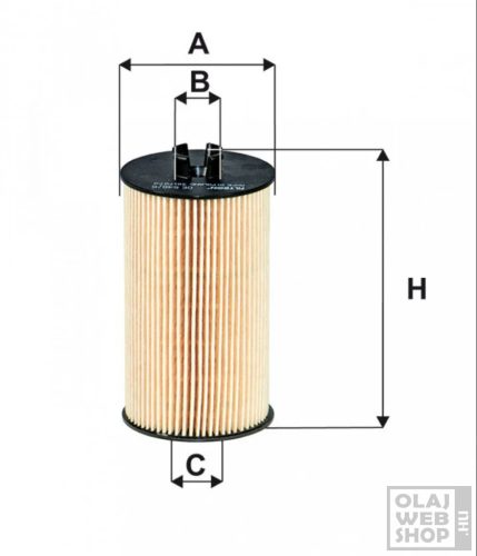 Filtron olajszűrő OE648/6