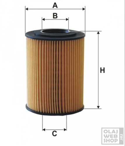 Filtron olajszűrő OE648/8