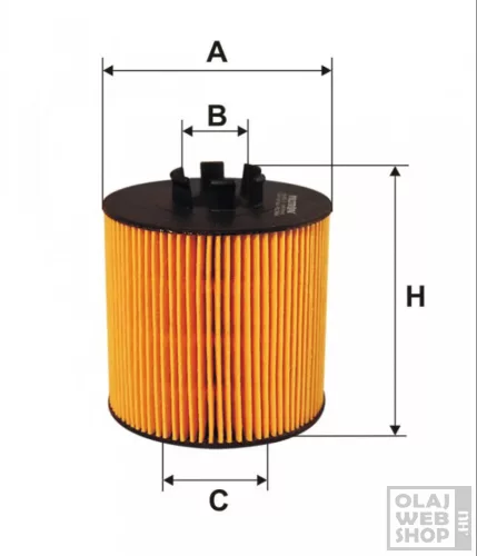 Filtron olajszűrő OE650/2