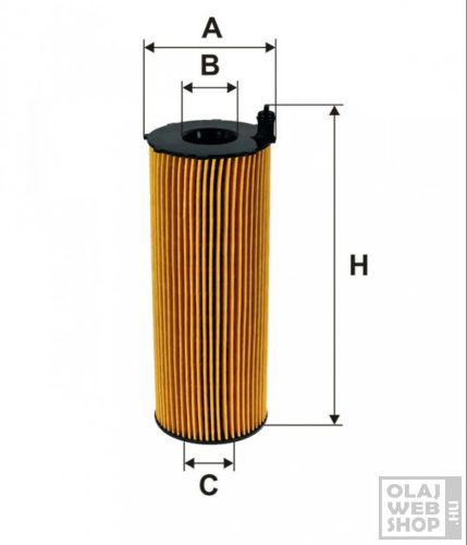 Filtron olajszűrő OE650/6