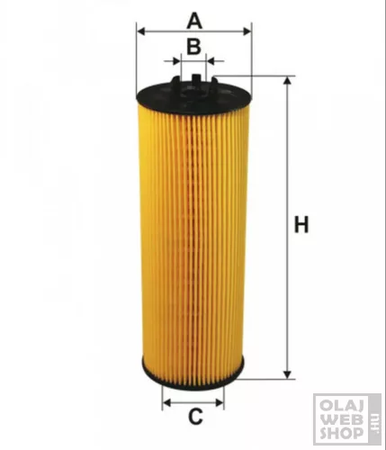 Filtron olajszűrő OE650
