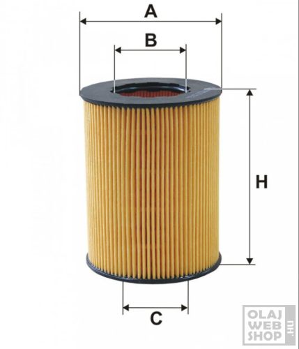 Filtron olajszűrő OE662/2