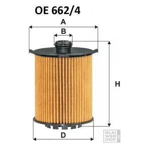 Filtron olajszűrő OE662/4