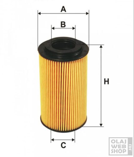 Filtron olajszűrő OE664